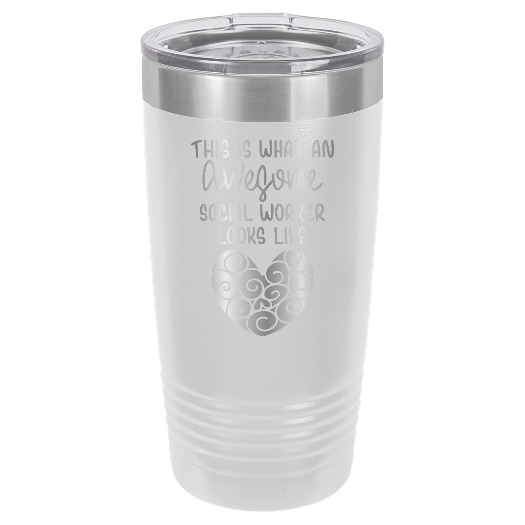 This Is What An Awesome Social Worker Looks Like - 20oz Polar Camel Tumbler image 8