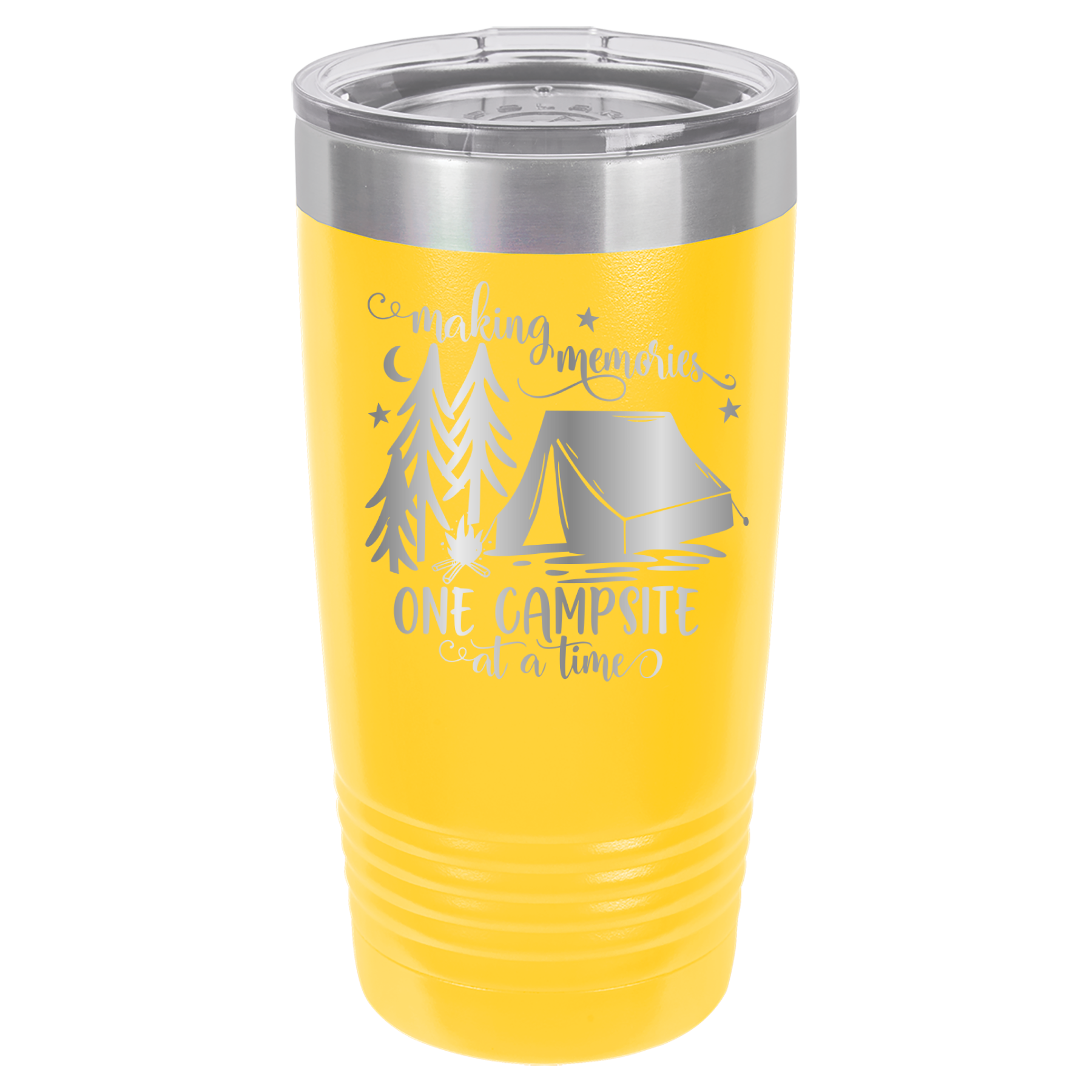 Making Memories One Campsite At A Time - 20oz Polar Camel Tumbler image 3