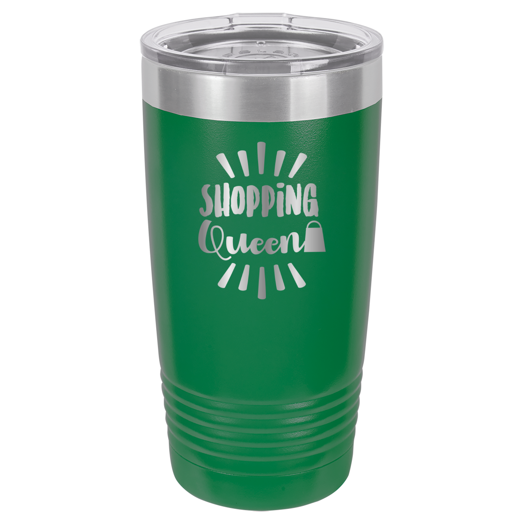 Shopping Queen - 20oz Polar Camel Tumbler - Green image