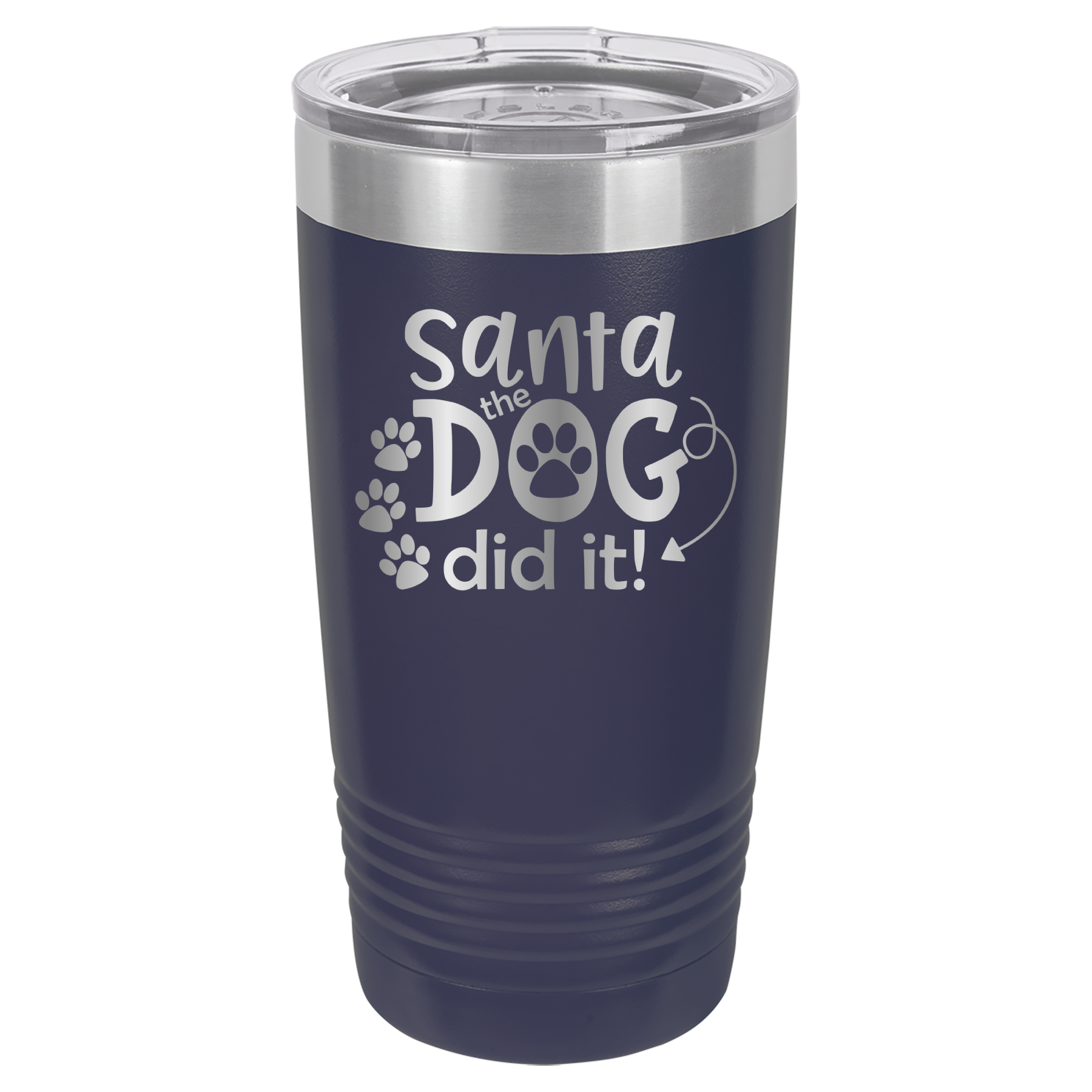 Santa, The Dog Did It - 20oz Polar Camel Tumbler image 8