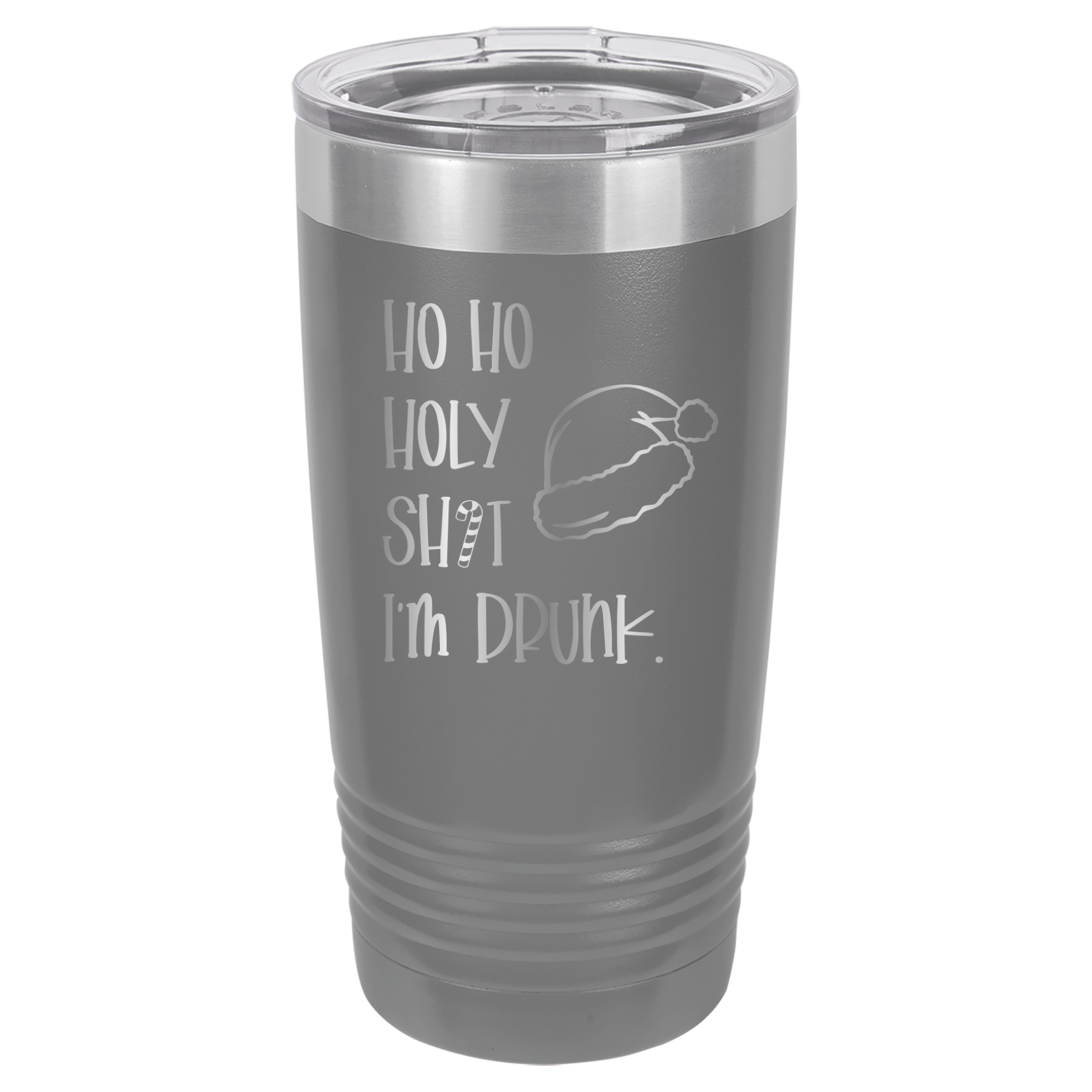 Ho Ho Holy Shit I'm Drunk - 20oz Polar Camel Tumbler image 14
