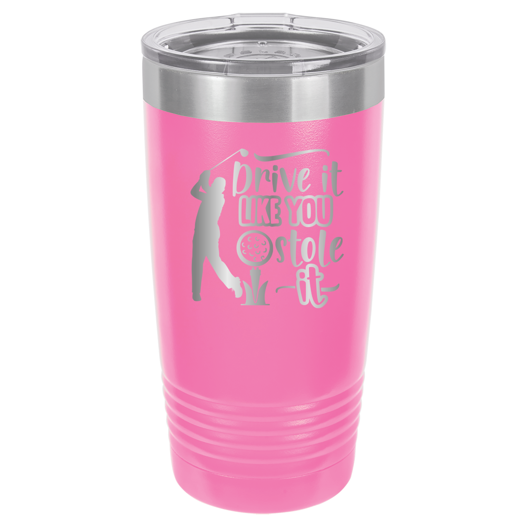 Drive It Like You Stole It (Male) - 20oz Polar Camel Tumbler - Golf image 12