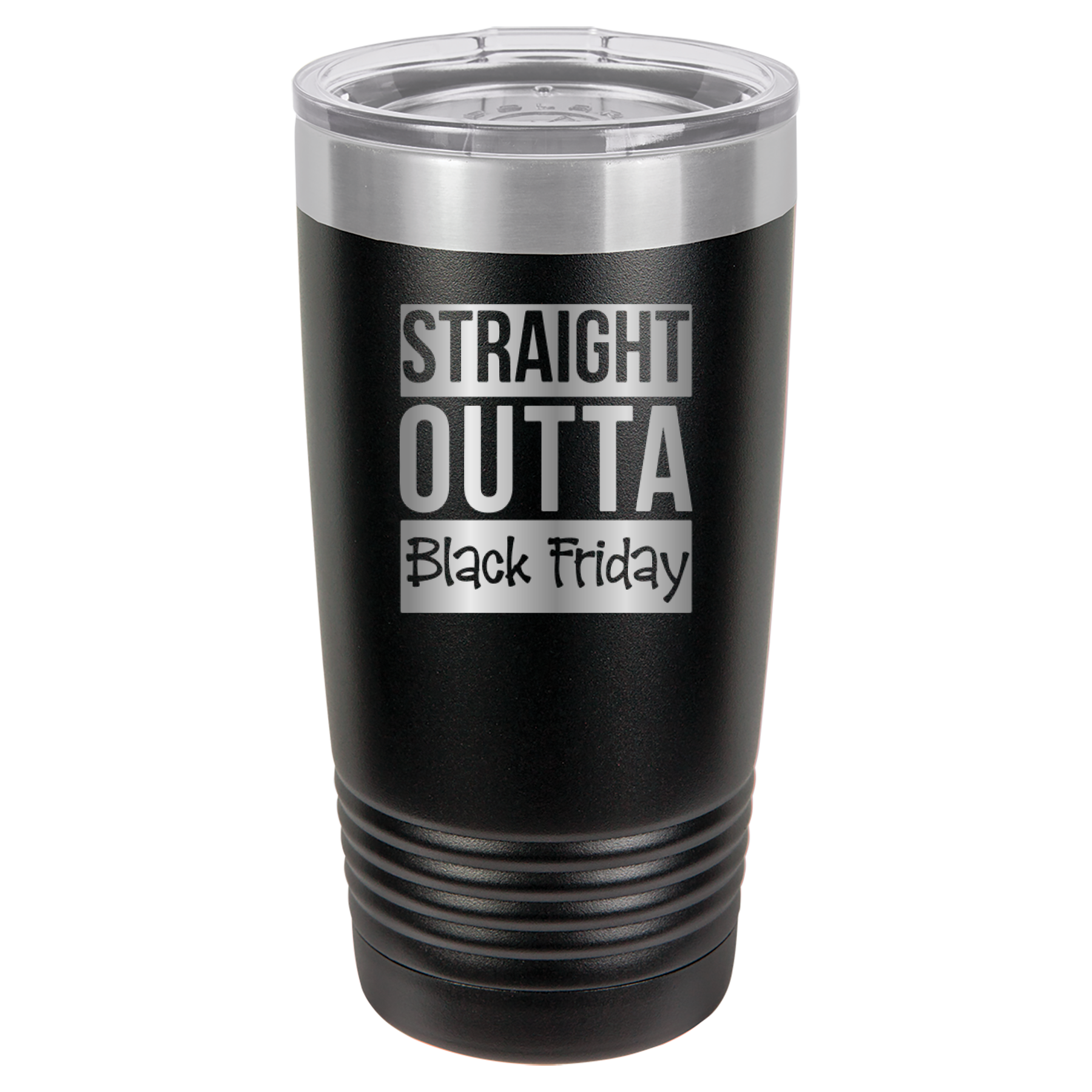 Straight Outta Black Friday - 20oz Polar Camel Tumbler image 0