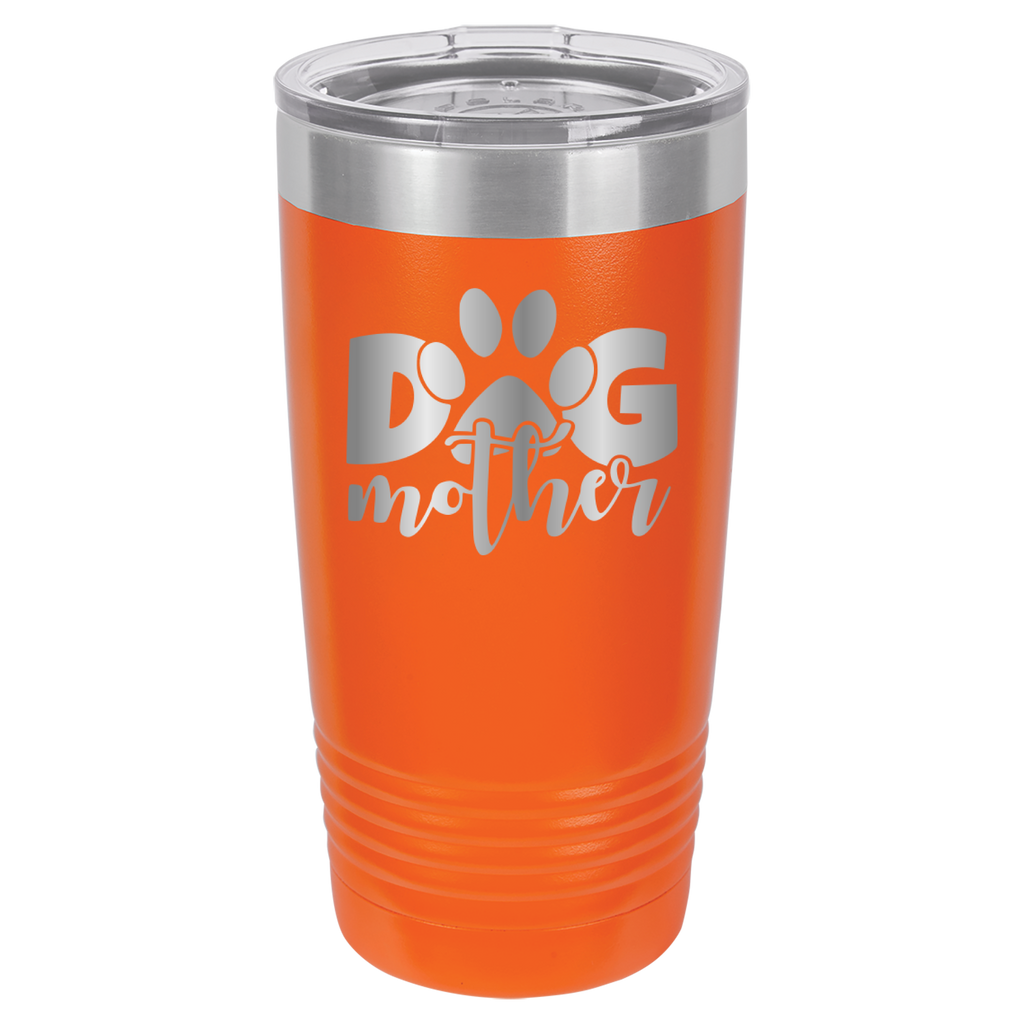 Dog Mother - 20oz Polar Camel Tumbler - Orange image