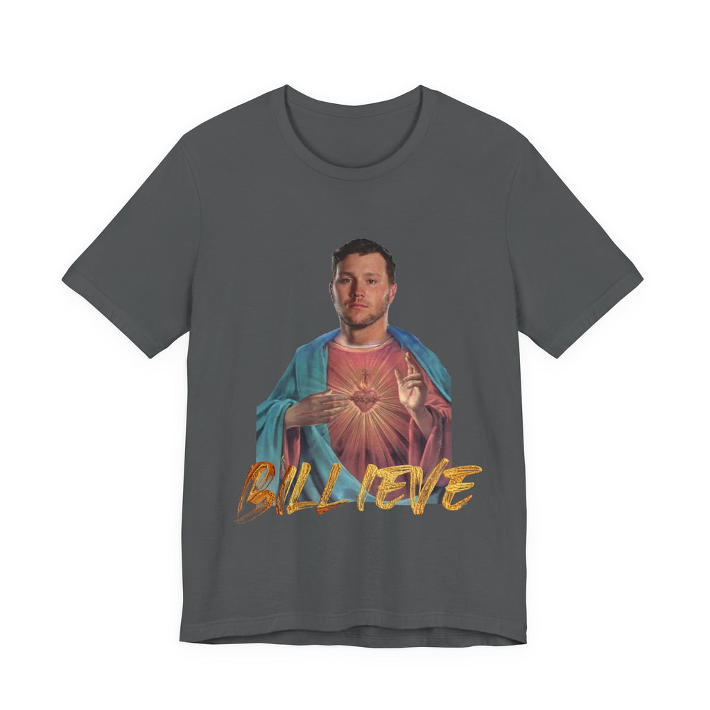 Buffalo Bills Josh Allen Billieve T-Shirt, Football Fan Gift, Game Day Apparel, NFL Team Tee, Sports Fan Shirt