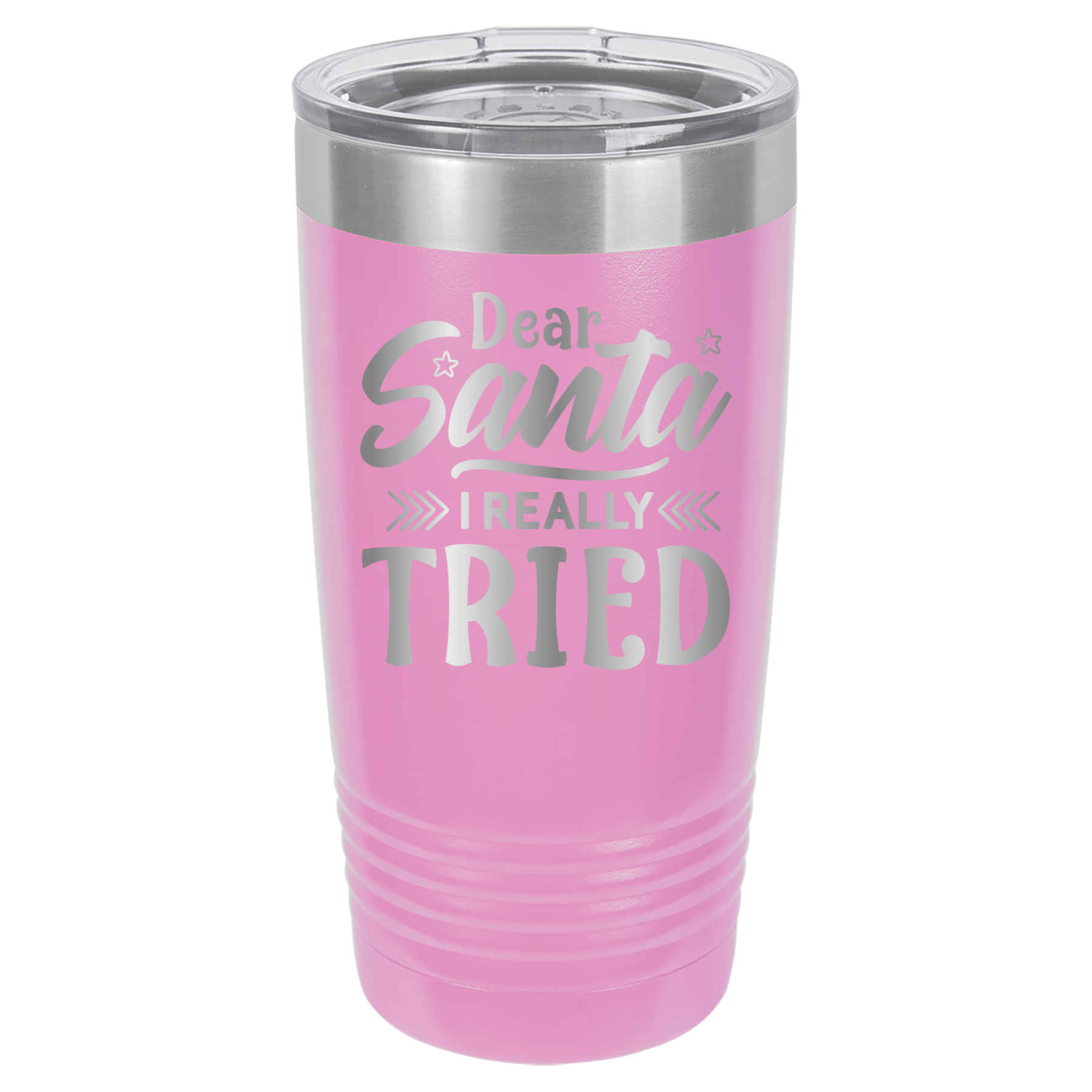 Dear Santa I Really Tried - 20oz Polar Camel Tumbler image 10