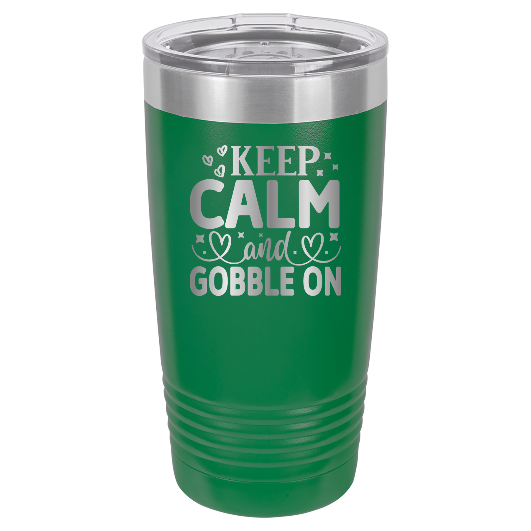 Keep Calm and Gobble On - 20oz Polar Camel Tumbler image 13