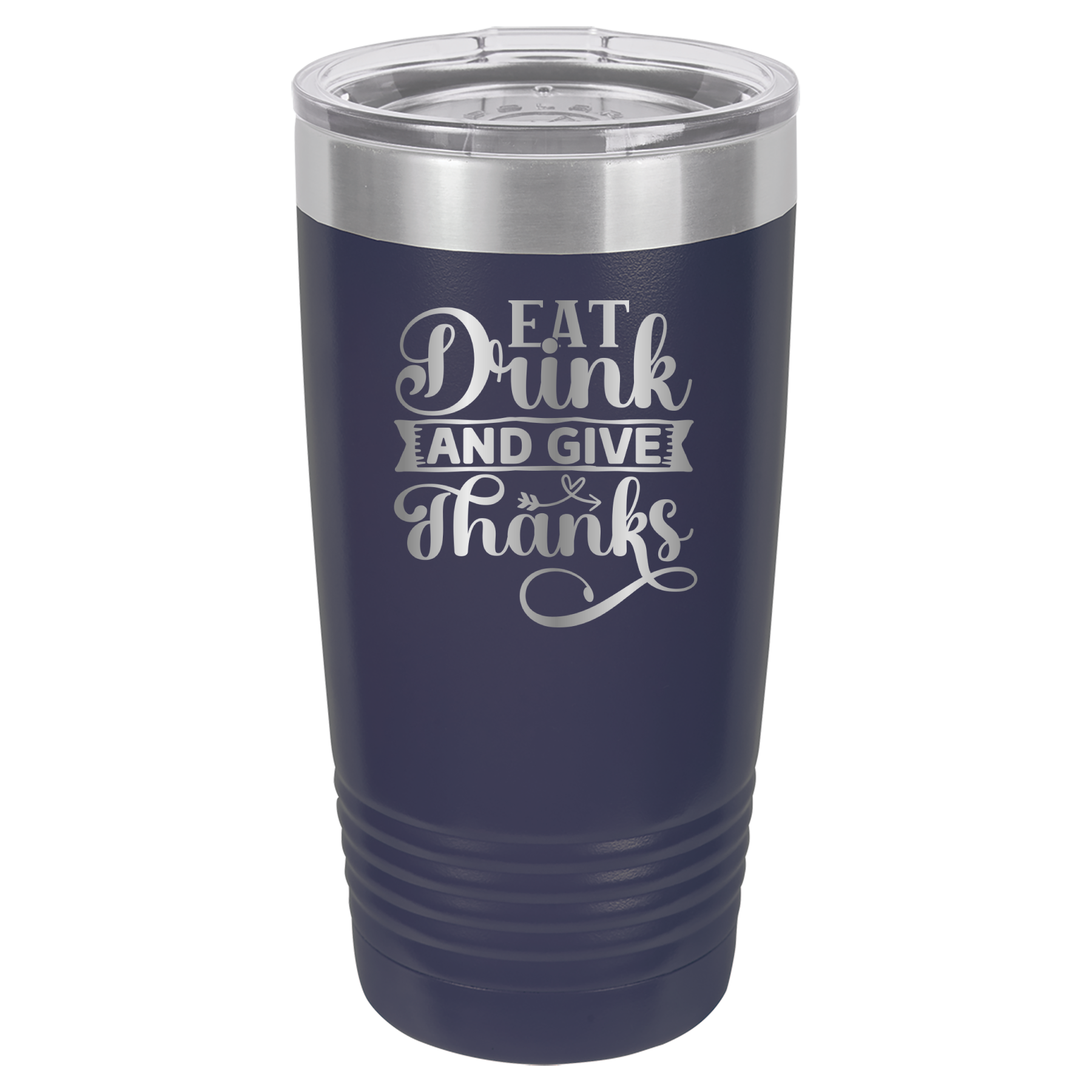 Eat, Drink, Give Thanks - 20oz Polar Camel Tumbler image 9