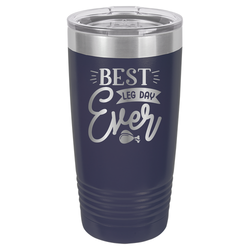 Best Leg Day Ever - 20oz Polar Camel Tumbler image 0