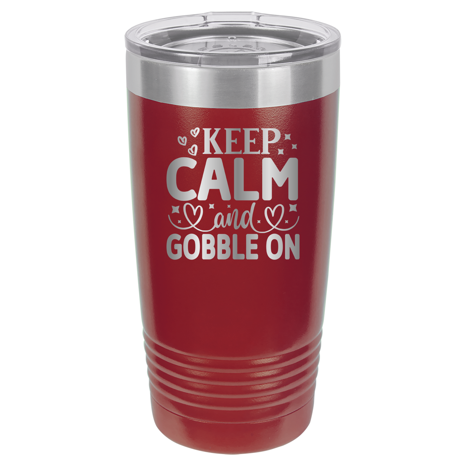 Keep Calm and Gobble On - 20oz Polar Camel Tumbler image 10