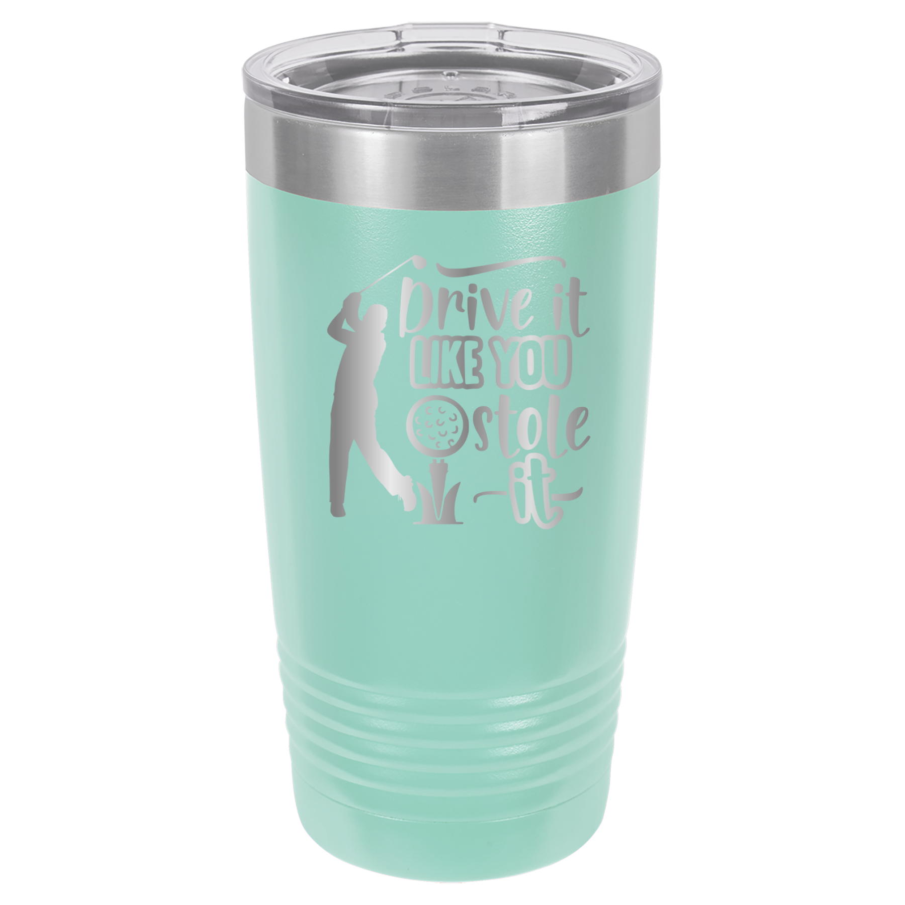 Drive It Like You Stole It (Male) - 20oz Polar Camel Tumbler - Golf image 15