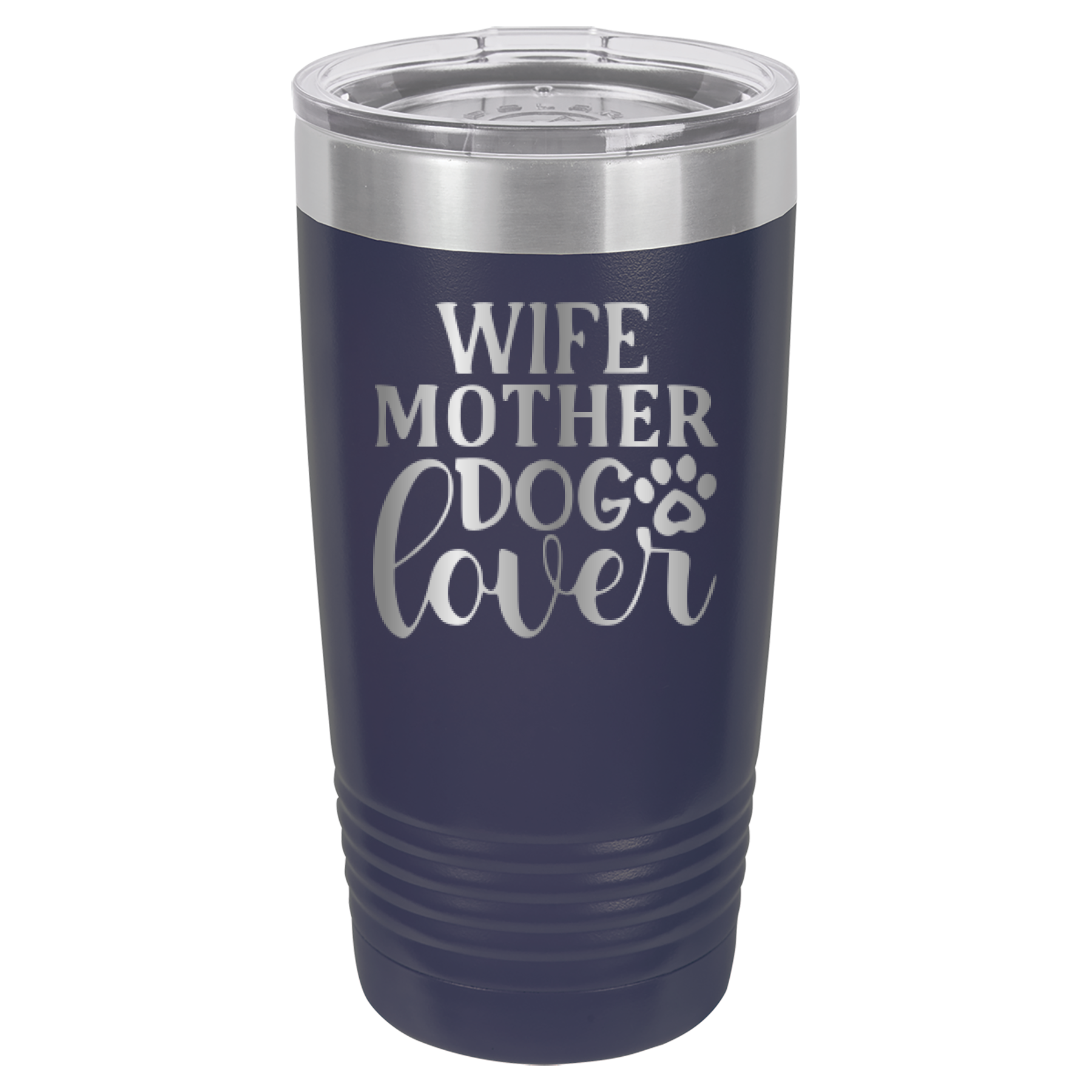 Wife, Mother, Dog Lover - 20oz Polar Camel Tumbler image 9