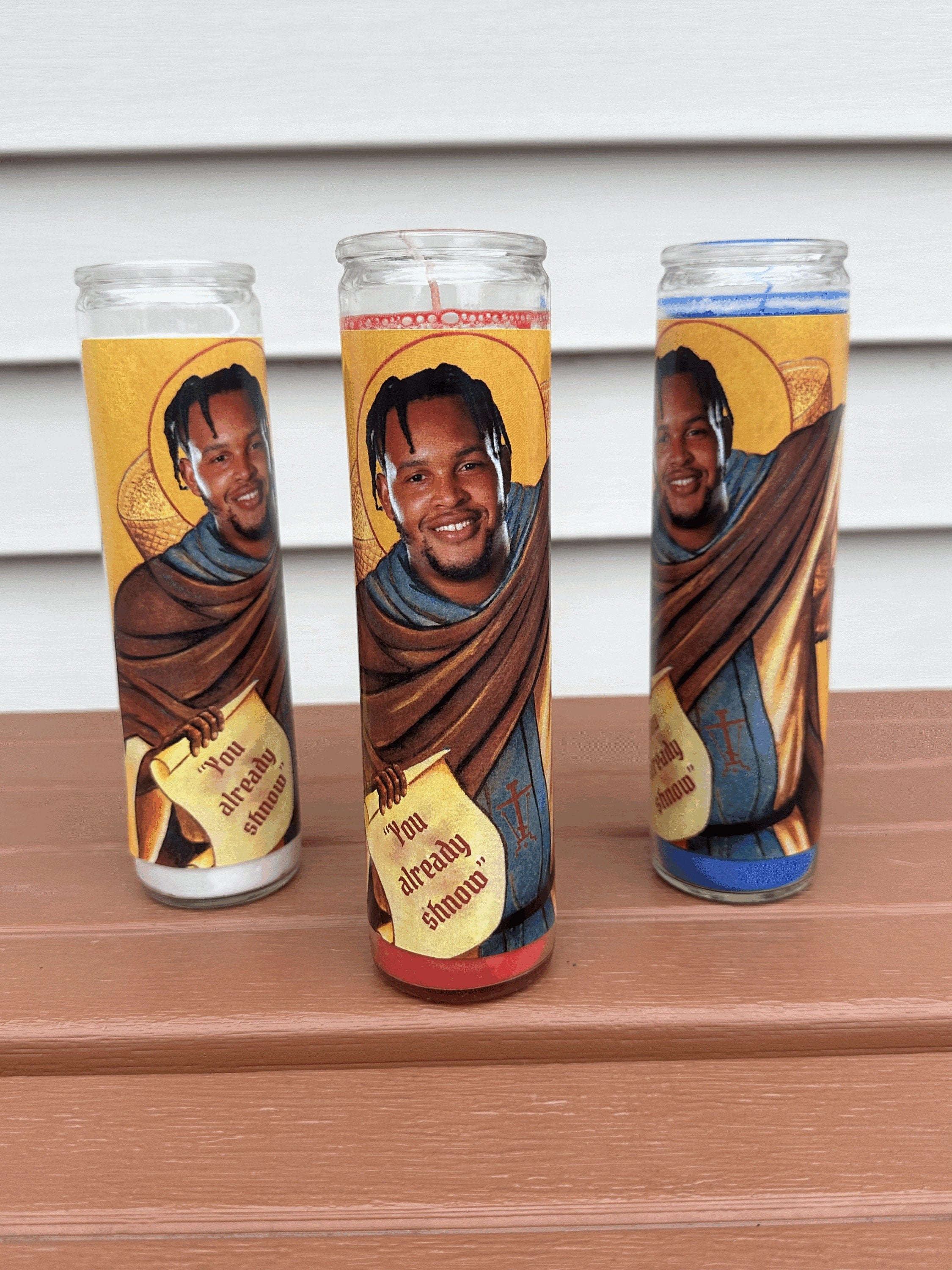 Dion Dawkins - Buffalo Bills Prayer Candle