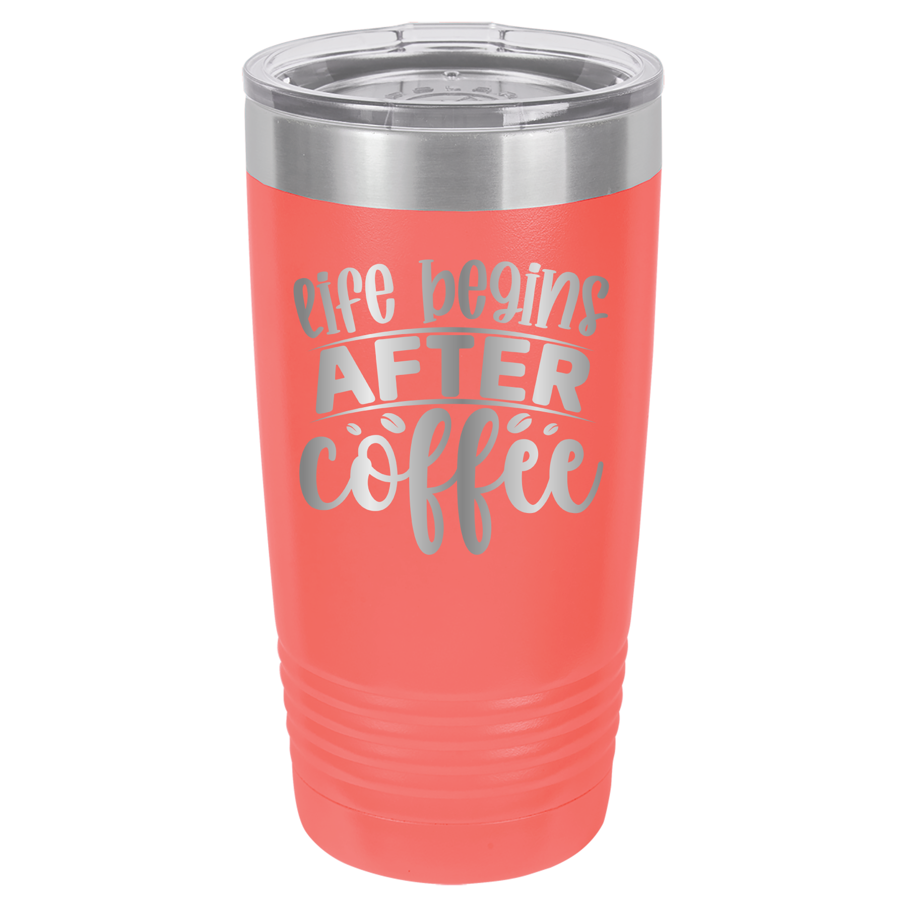 Life Begins After Coffee - 20oz Polar Camel Tumbler image 16