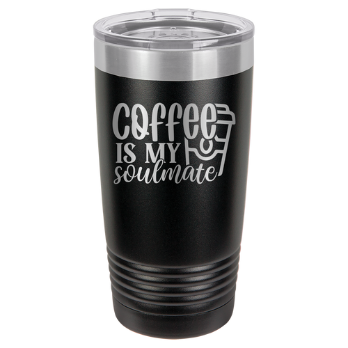 Coffee Is My Soulmate - 20oz Polar Camel Tumber image 1