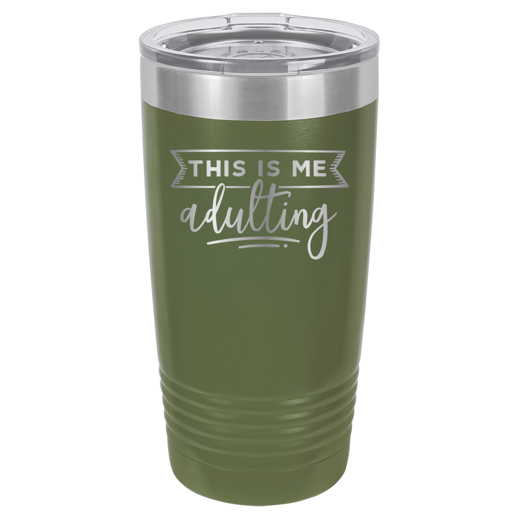 This Is Me Adulting - 20oz Polar Camel Tumbler image 8
