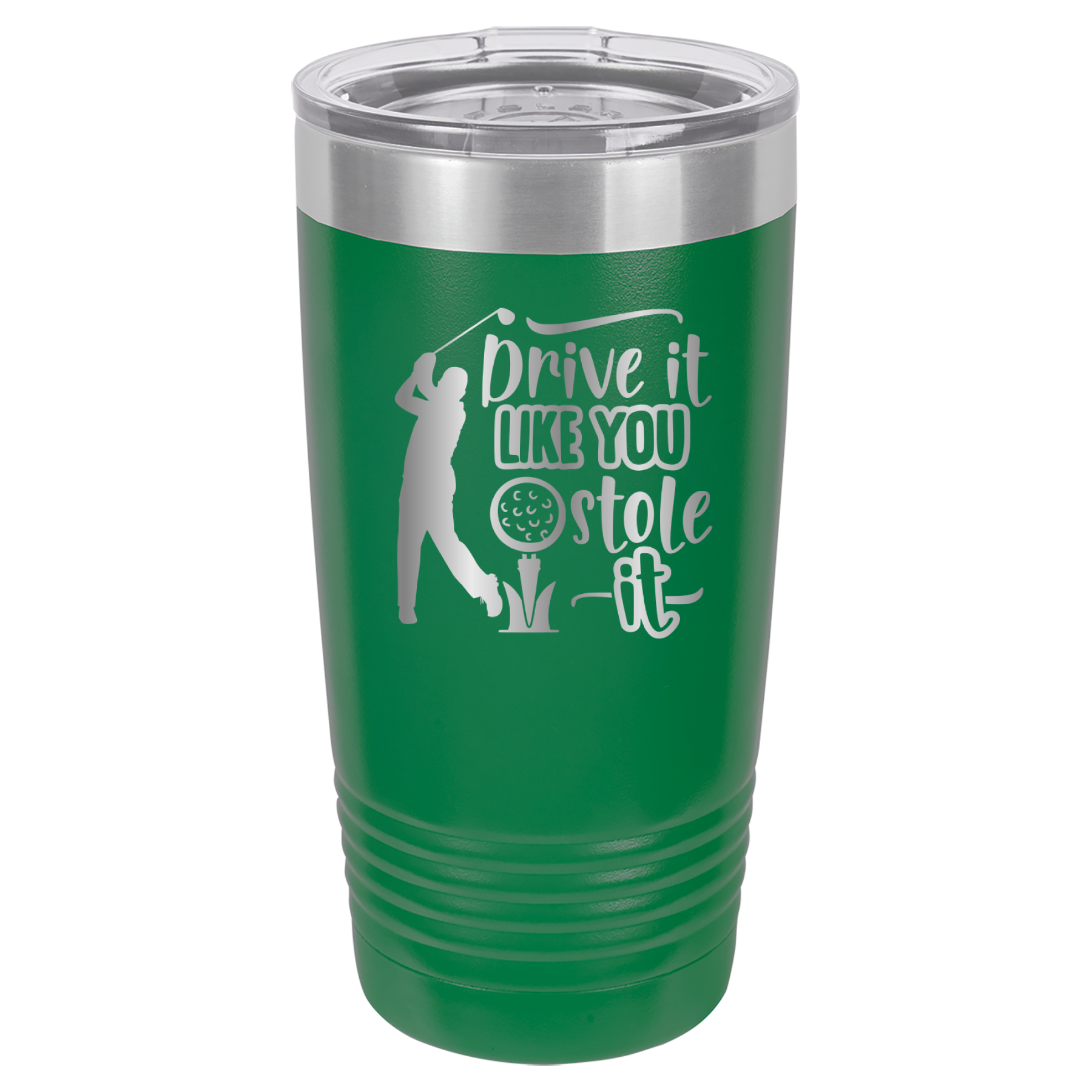 Drive It Like You Stole It (Male) - 20oz Polar Camel Tumbler - Golf image 5