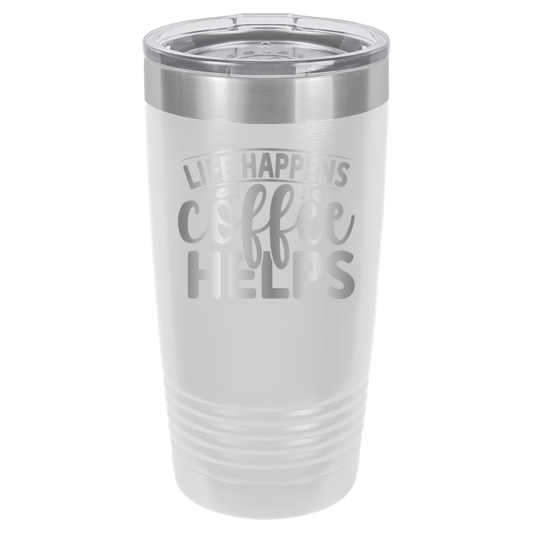 Life Happens Coffee Helps - 20oz Polar Camel Tumbler image 3