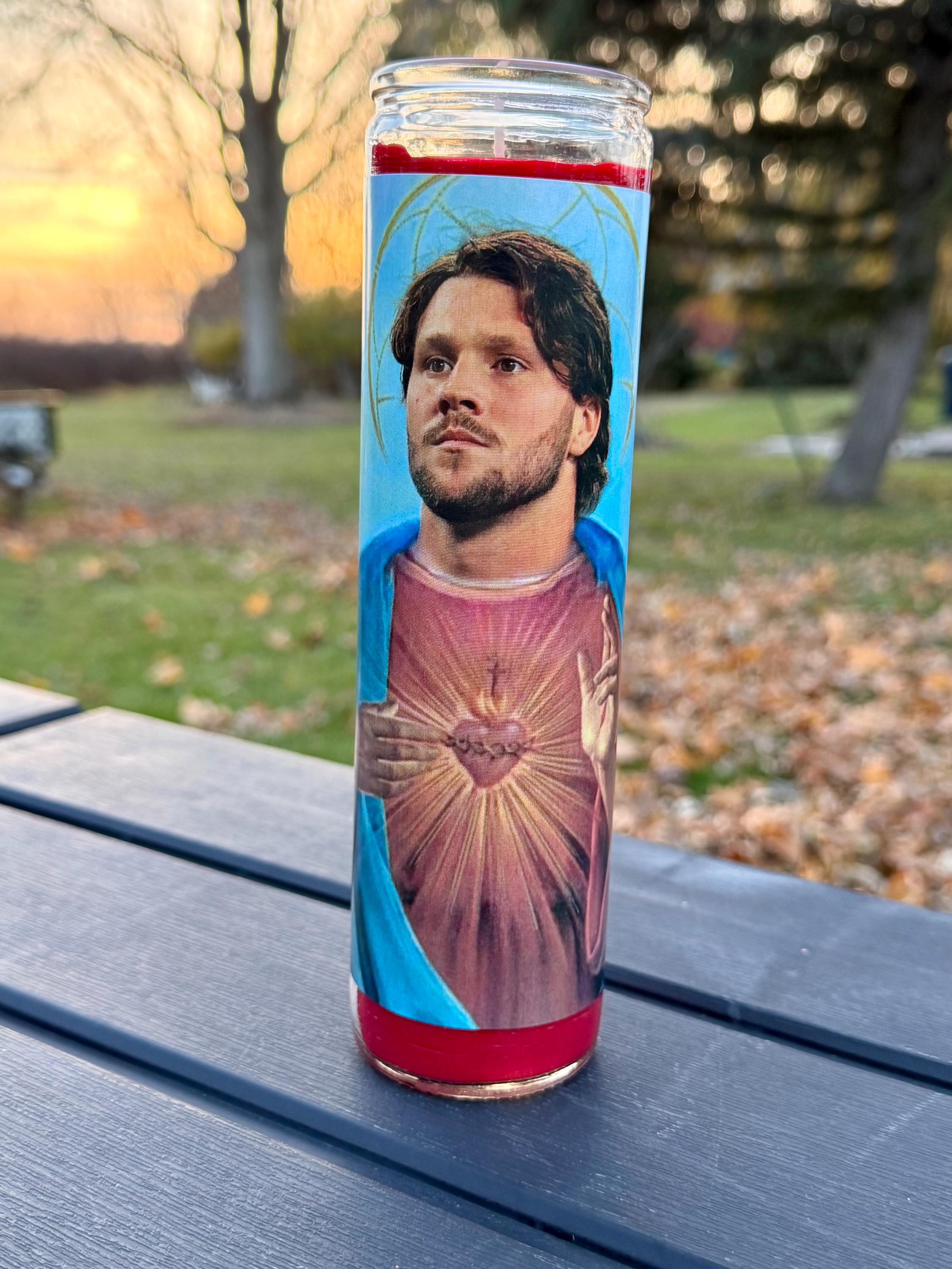 Josh Allen - Buffalo Bills Prayer Candle