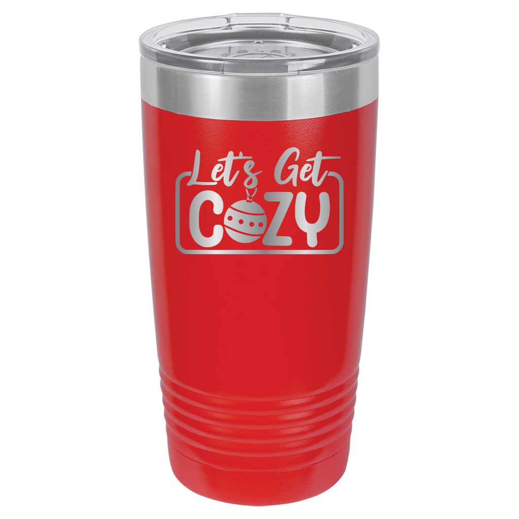 Let's Get Cozy - 20oz Polar Camel Tumbler image 1