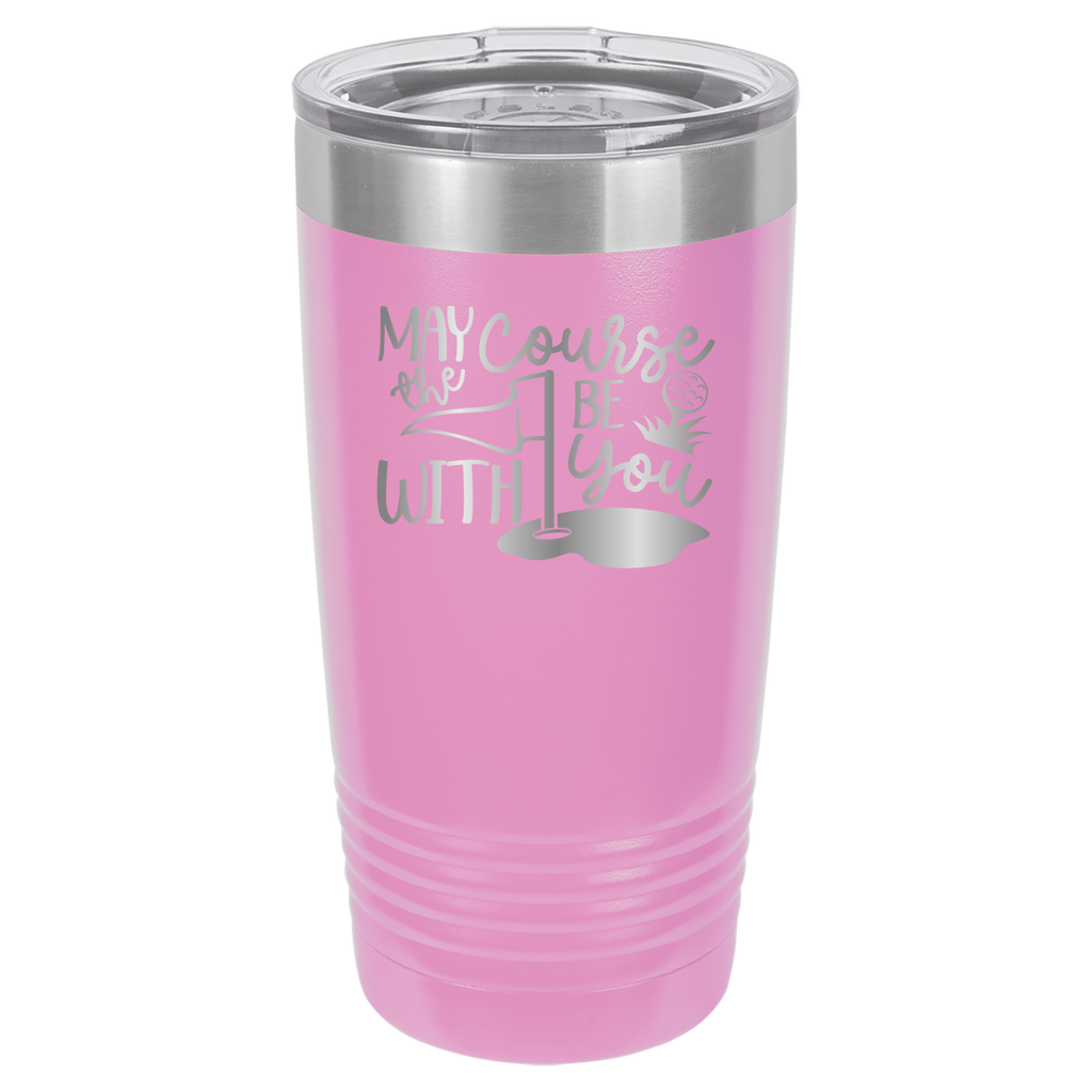 May The Course Be With You - Golf - 20oz Polar Camel Tumbler image 7