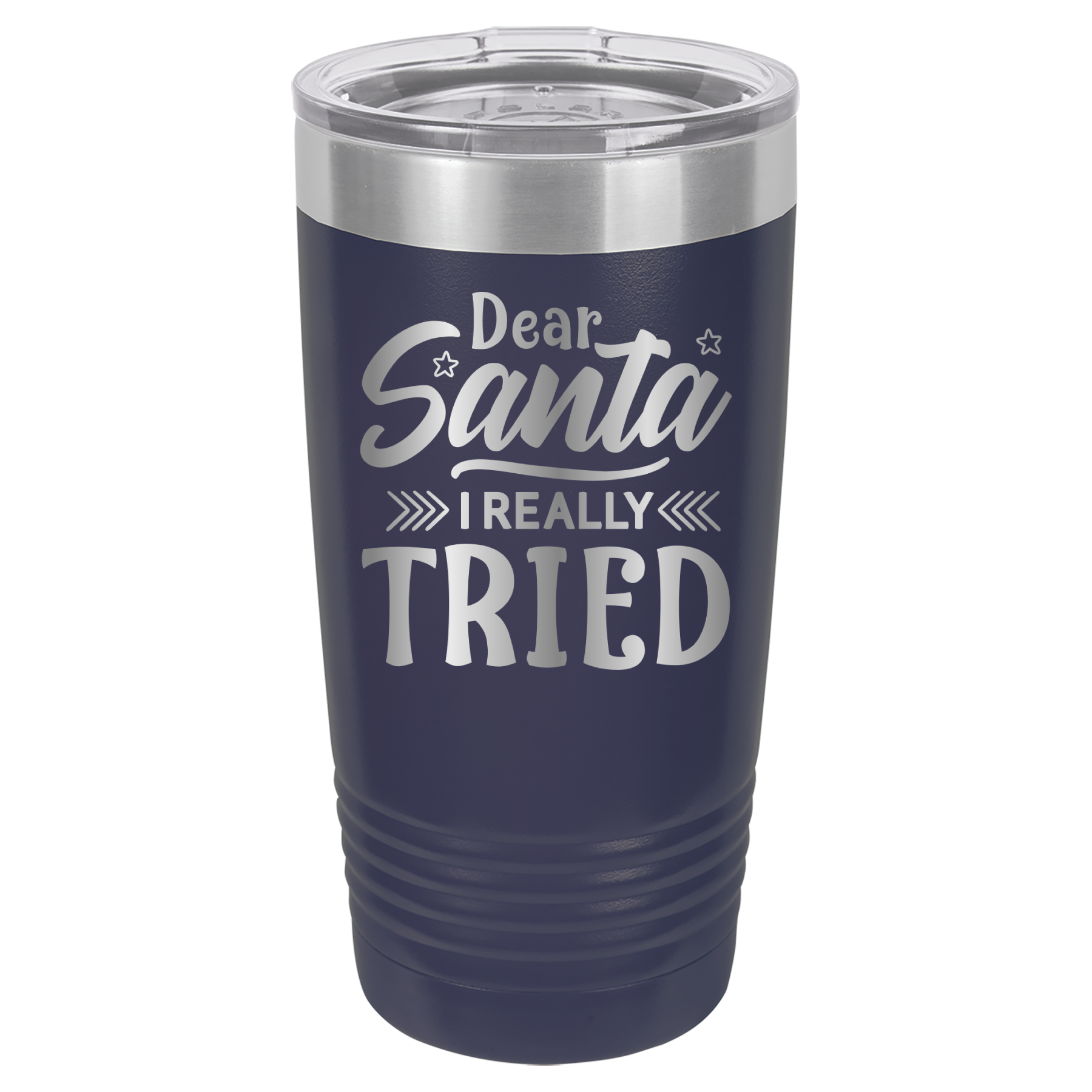 Dear Santa I Really Tried - 20oz Polar Camel Tumbler image 8