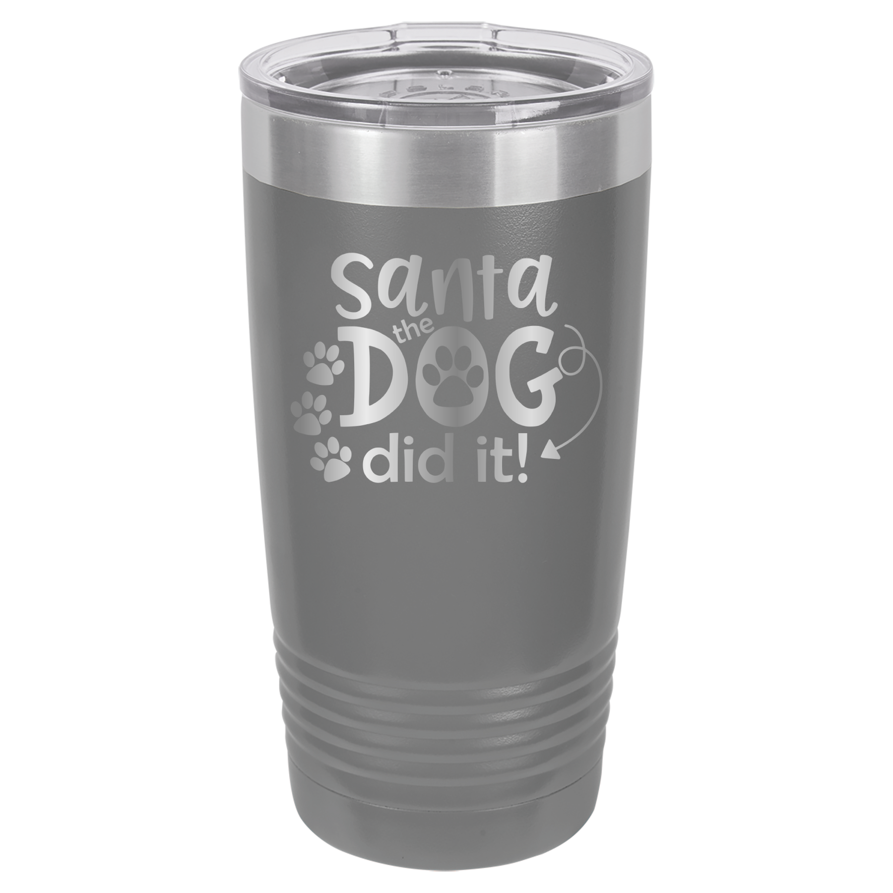Santa, The Dog Did It - 20oz Polar Camel Tumbler image 13