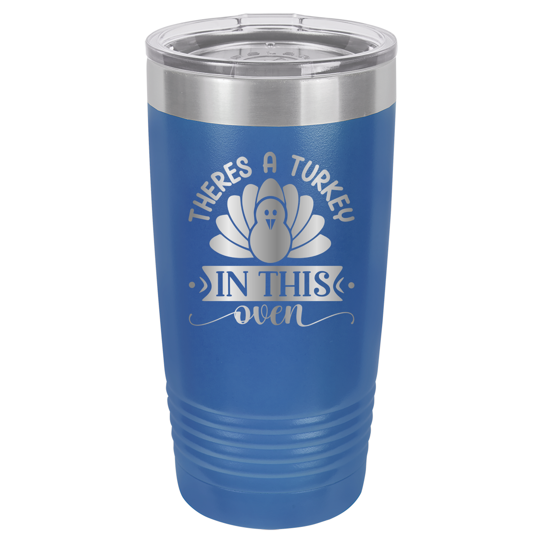 There's A Turkey In This Oven - 20oz Polar Camel Tumbler image 2
