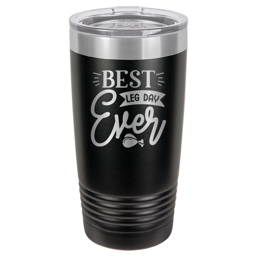 Best Leg Day Ever - 20oz Polar Camel Tumbler image 1