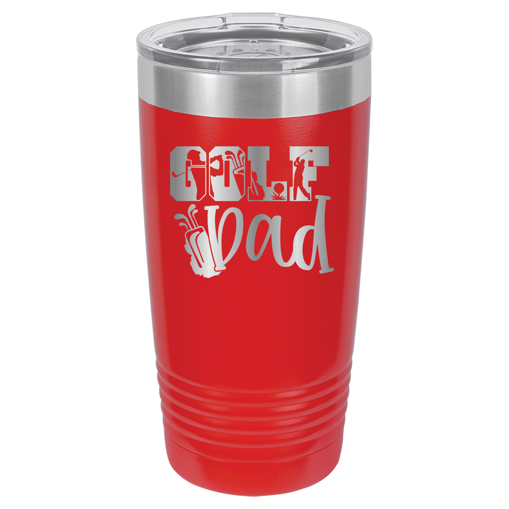 Golf Dad - 20oz Polar Camel Tumbler image 4