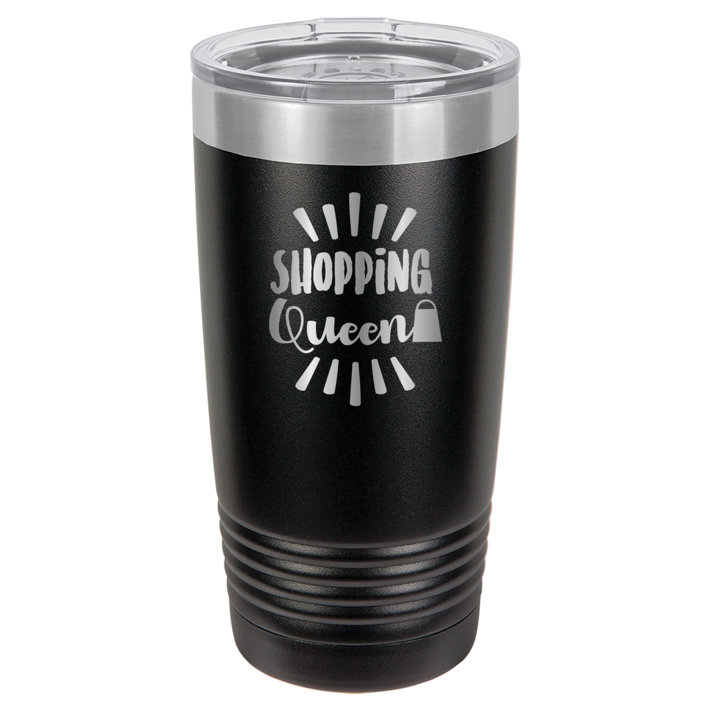 Shopping Queen - 20oz Polar Camel Tumbler - Black image