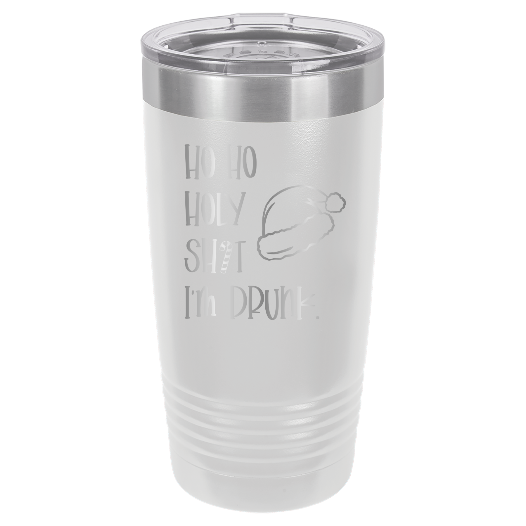 Ho Ho Holy Shit I'm Drunk - 20oz Polar Camel Tumbler image 3