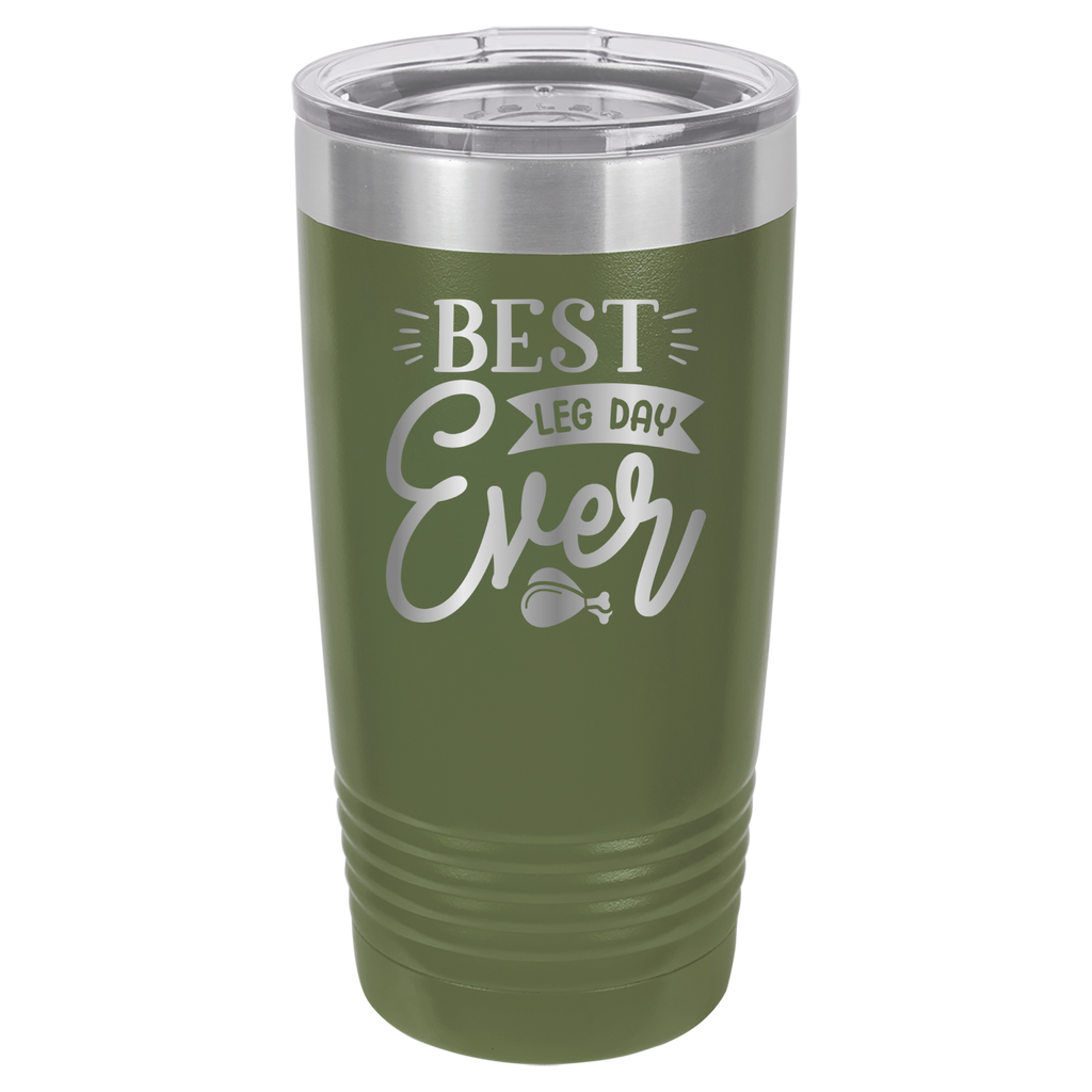 Best Leg Day Ever - 20oz Polar Camel Tumbler image 10
