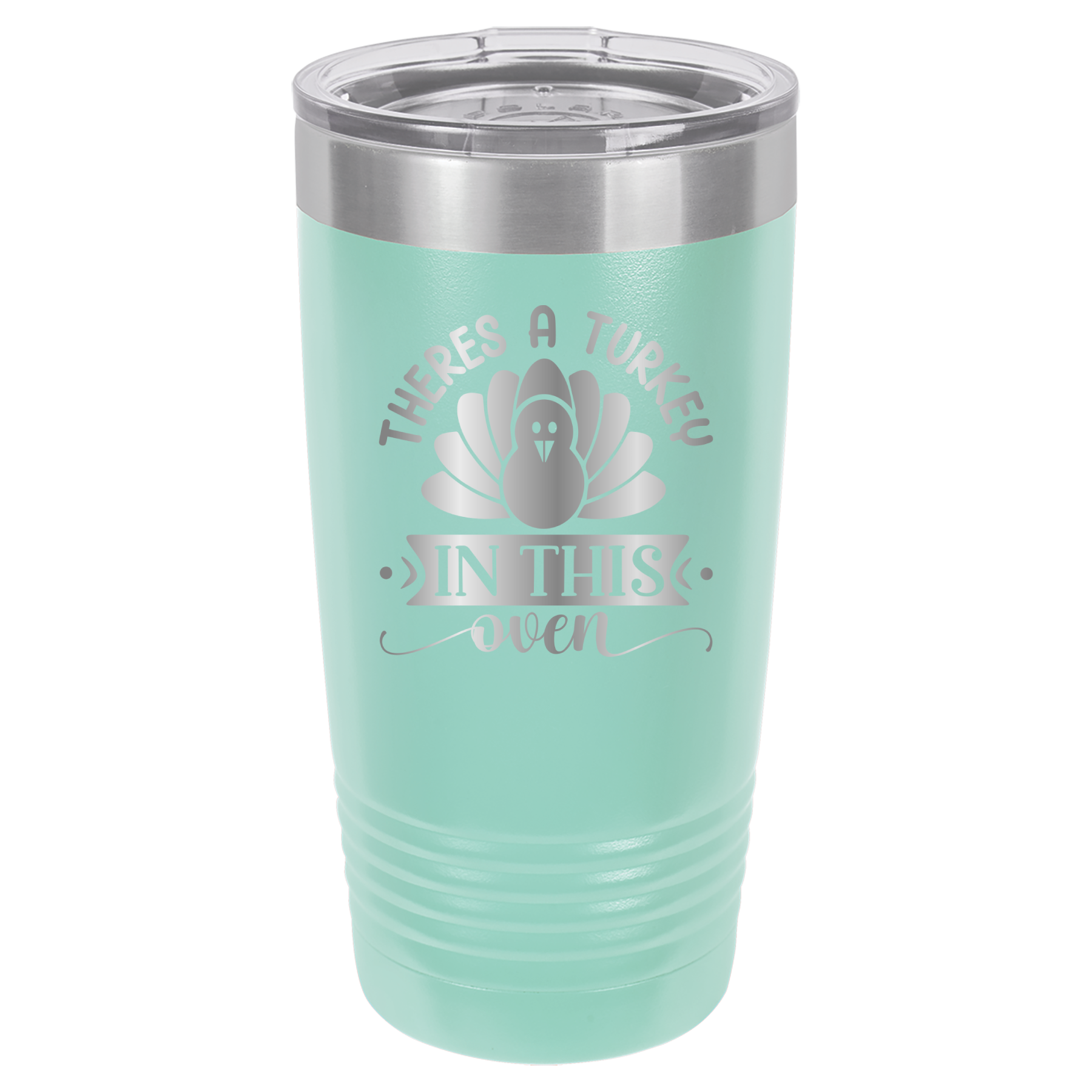 There's A Turkey In This Oven - 20oz Polar Camel Tumbler image 14