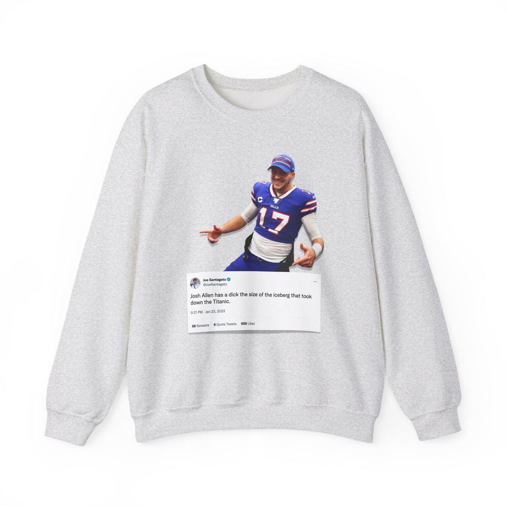 Josh Allen is Packin' Sweatshirt