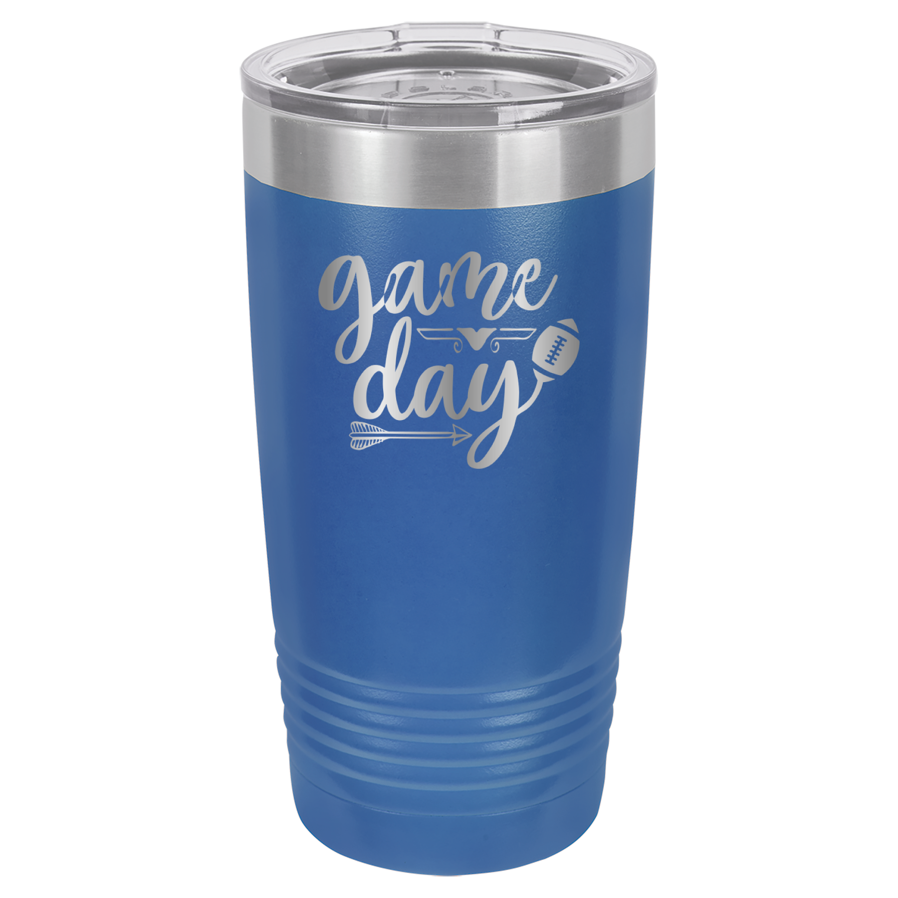 Game Day - Football - 20oz Polar Camel Tumbler image 2