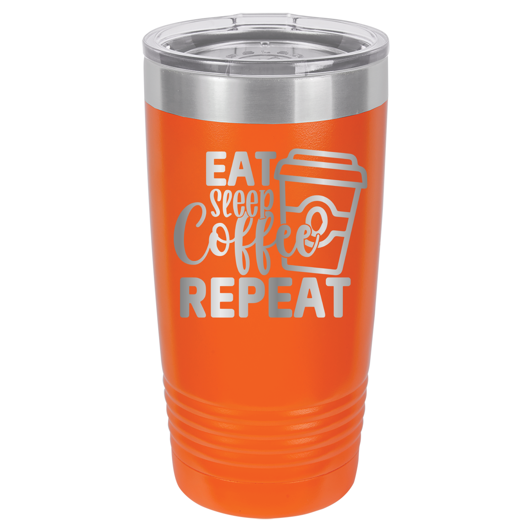 Eat, Sleep, Coffee, Repeat - 20oz Polar Camel Tumbler - For Coffee Lovers! image 7