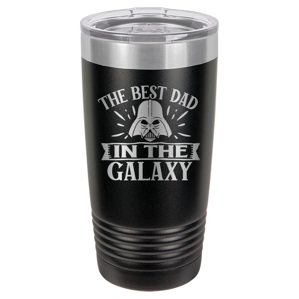 The Best Dad In The Galaxy - 20oz Polar Camel Tumbler image 0