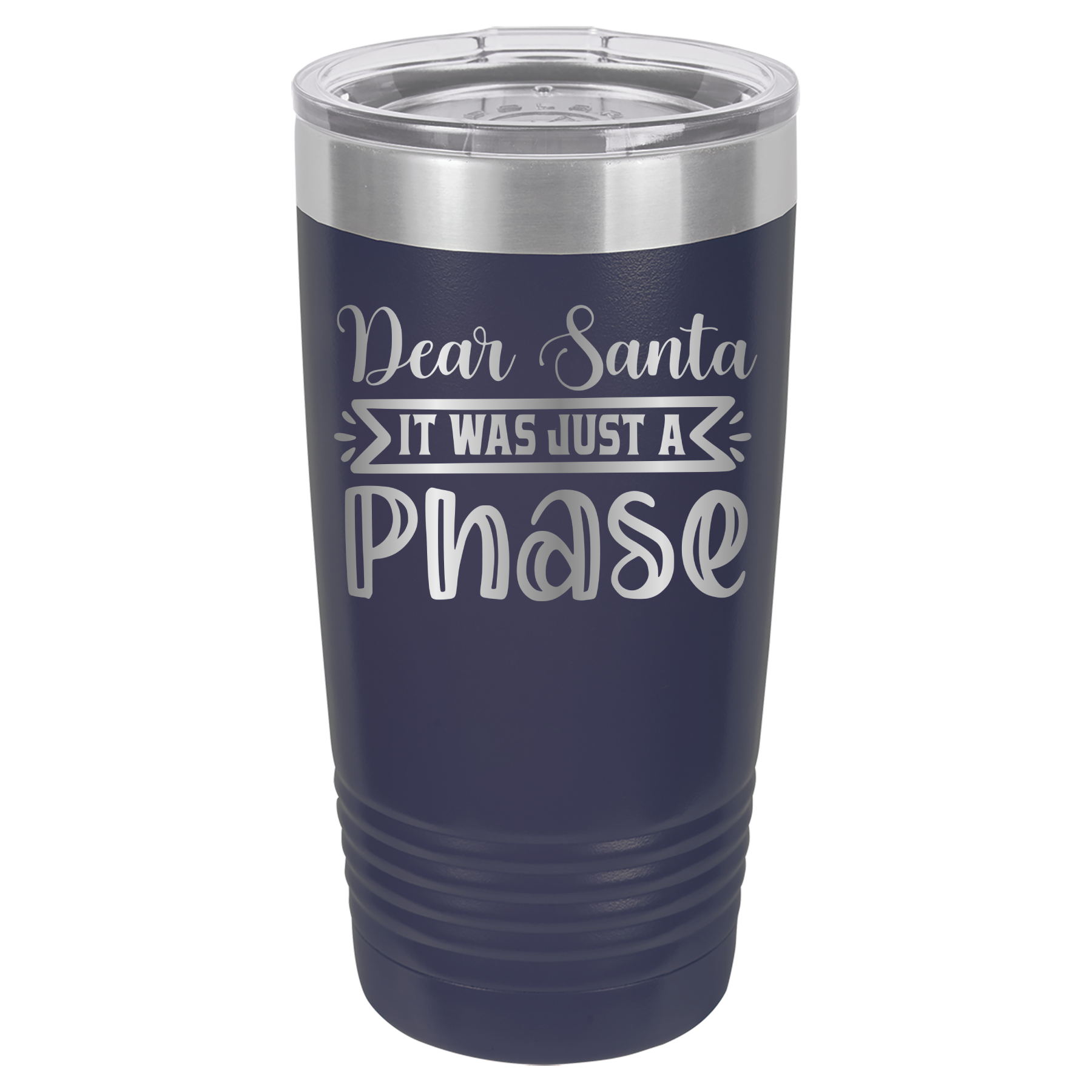 Dear Santa It Was Just A Phase - 20oz Polar Camel Tumbler image 9