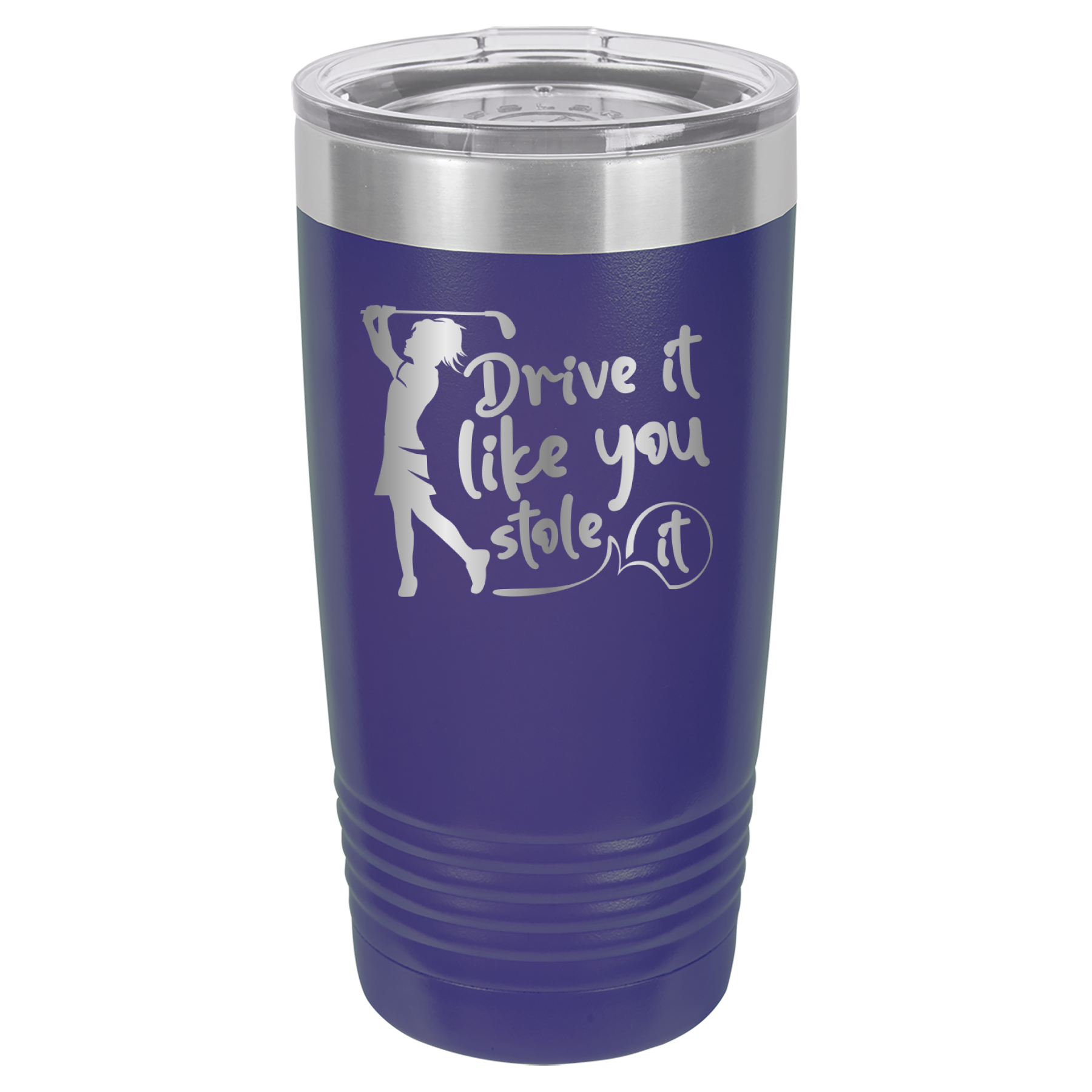 Drive It Like You Stole It (Female) - Golf - 20oz Polar Camel Tumbler image 5