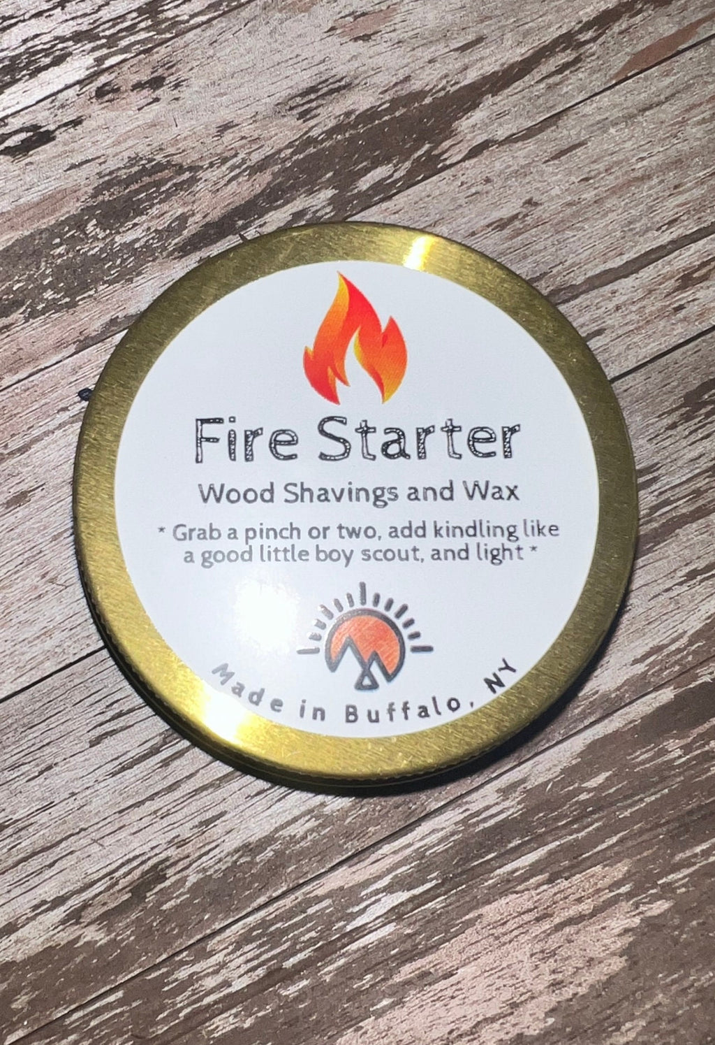 Fire Starter - 2oz Tin