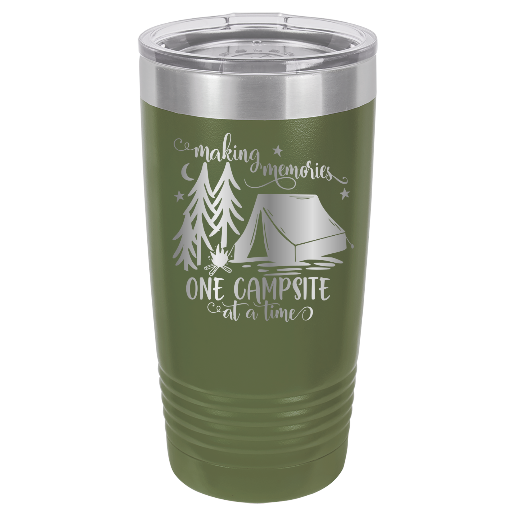 Making Memories One Campsite At A Time - 20oz Polar Camel Tumbler image 8