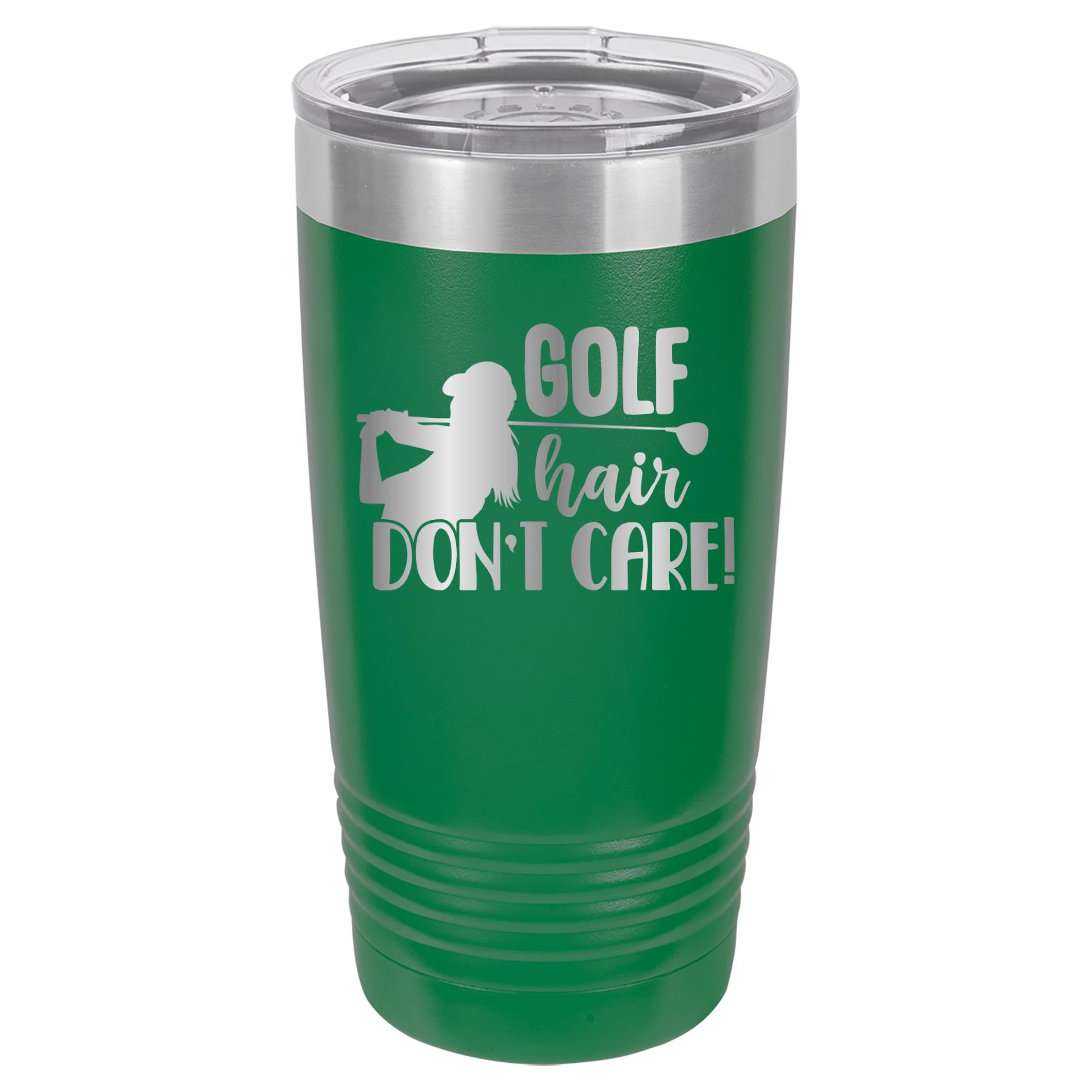 Golf Hair, Don't Care - 20oz Polar Camel Tumbler image 5