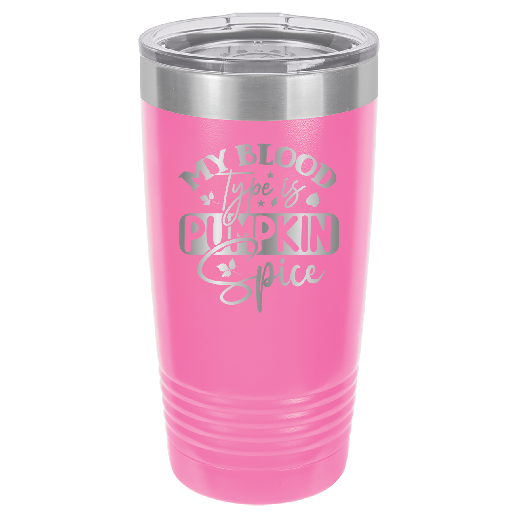 My Blood Type Is Pumpkin Spice - 20oz Polar Camel Tumbler image 12