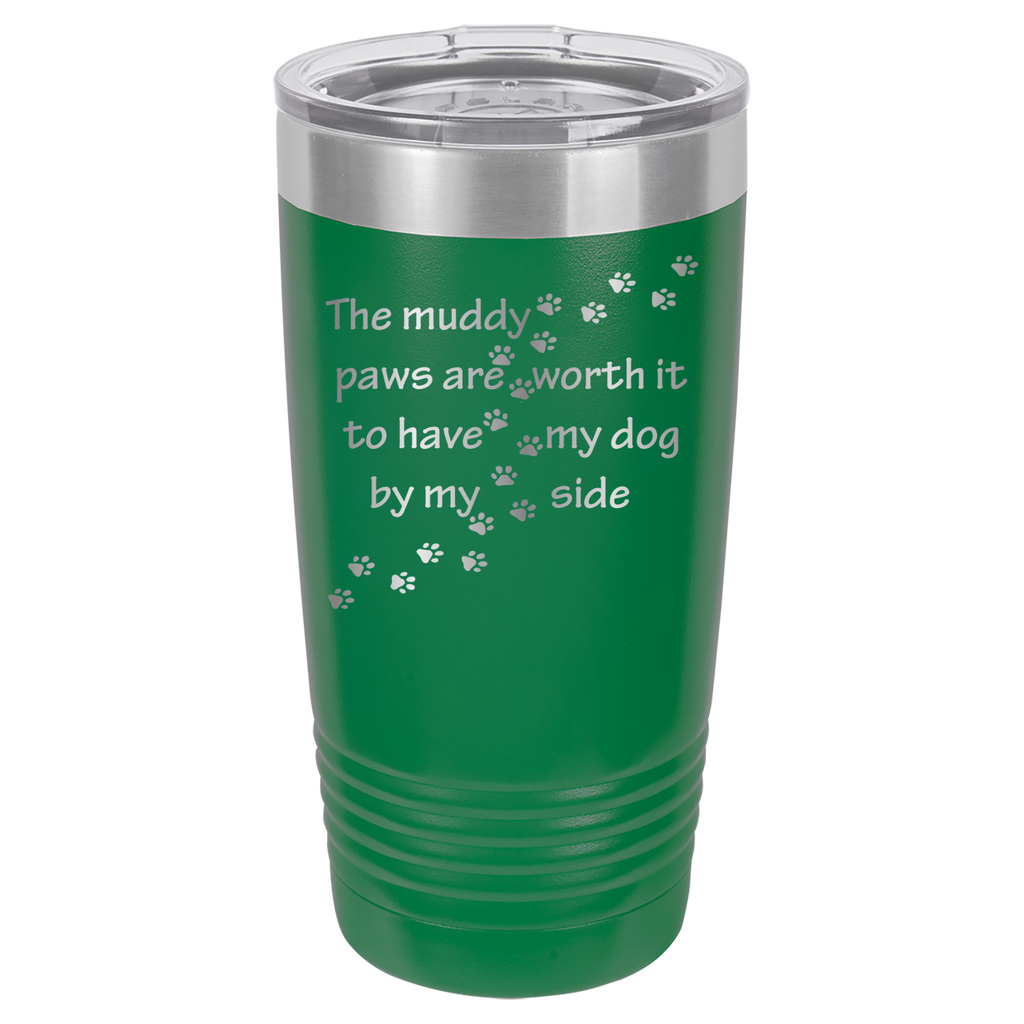 Muddy Paws - Dog 20oz Polar Camel Tumbler - Can Be Customized image 16