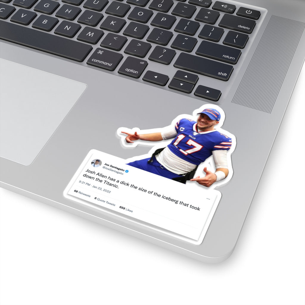 Josh Allen is Packin' Sticker