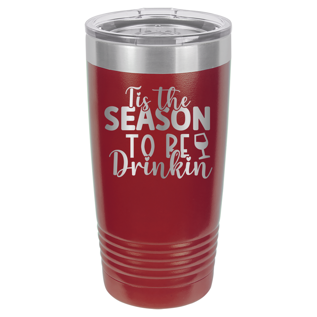 Tis The Season To Be Drinkin' - 20oz Polar Camel Tumbler image 10