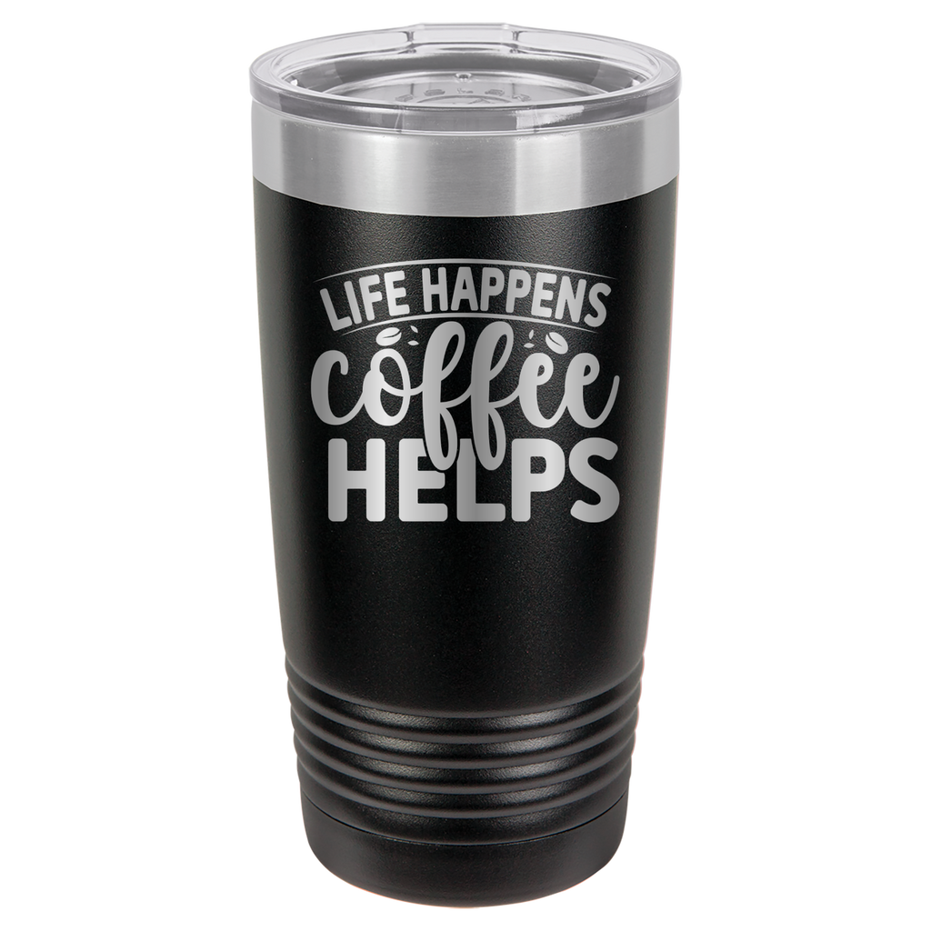 Life Happens Coffee Helps - 20oz Polar Camel Tumbler image 17