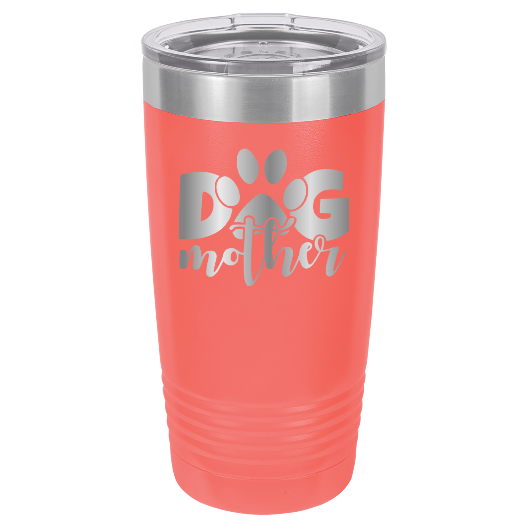 Dog Mother - 20oz Polar Camel Tumbler - Coral image