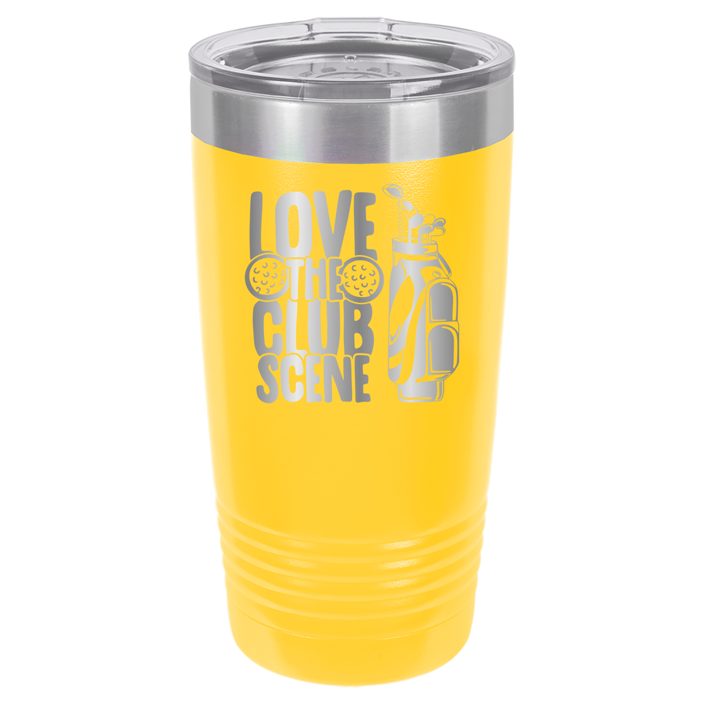 Love The Club Scene - Golf - 20oz Polar Camel Tumbler image 17